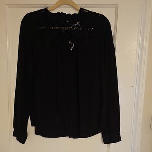 Elegant Black Women's Top